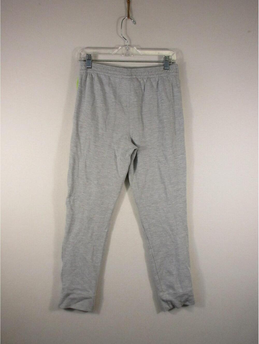AND1 Boys Active Tech Fleece Basketball Sweatpants Elastic Waist Size XL Gray - Picture 7 of 8